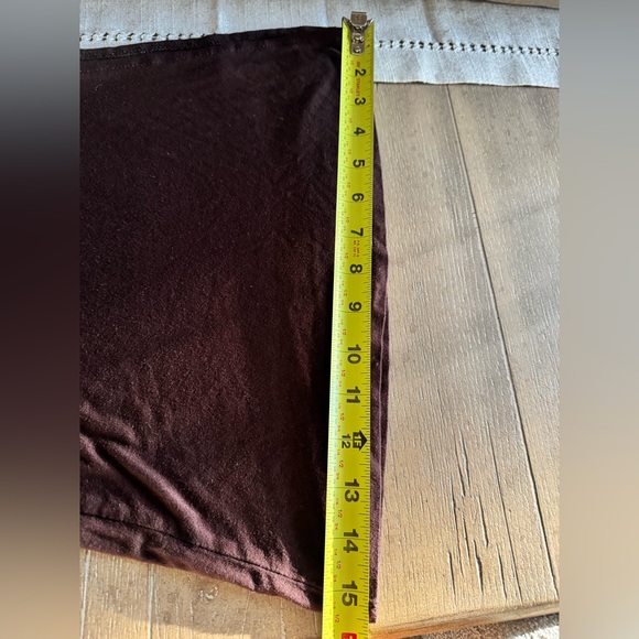 EARTHBOUND Brown Flare Palazzo Pants w/Side Slits, Women’s Size Medium - Picture 6 of 7